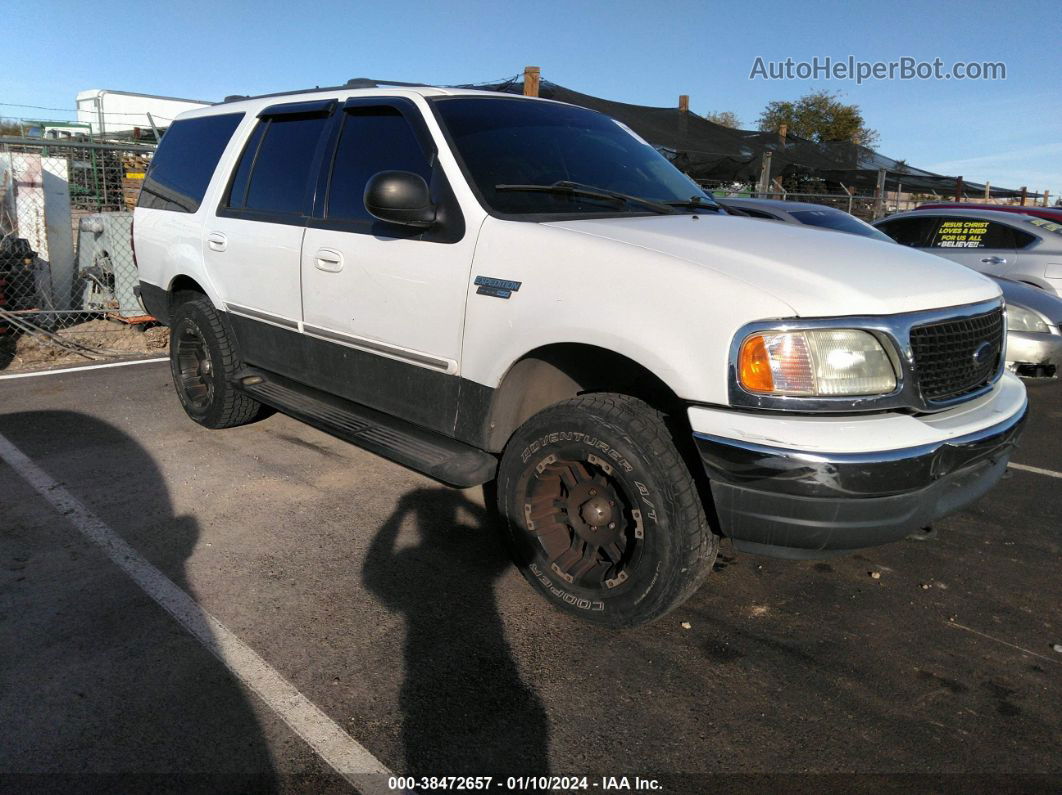 2000 Ford Expedition Xlt White vin: 1FMPU16L5YLB06542