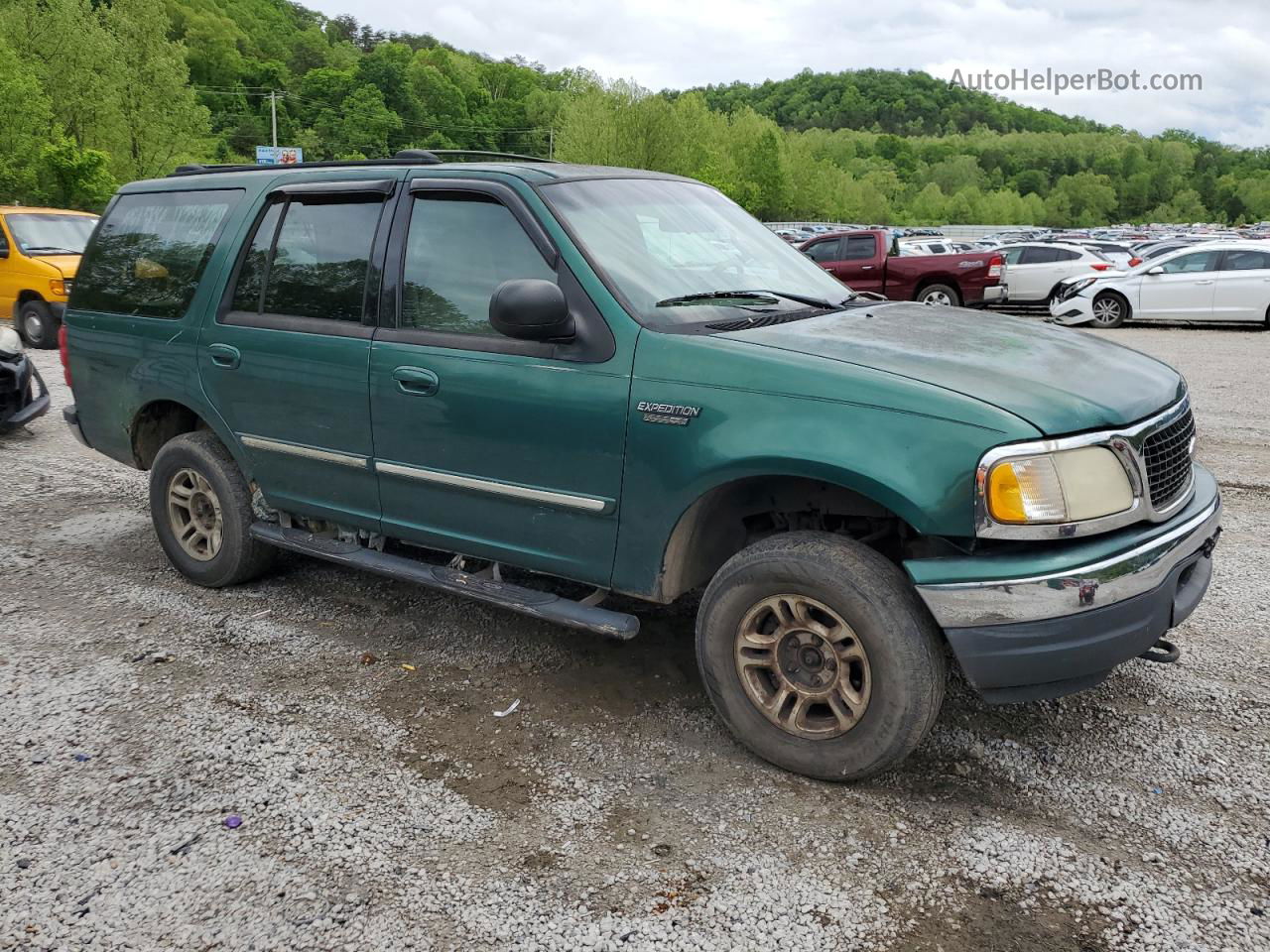 2000 Ford Expedition Xlt Зеленый vin: 1FMPU16L5YLC38362