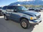 2001 Ford Expedition Xlt Blue vin: 1FMPU16L61LA61231