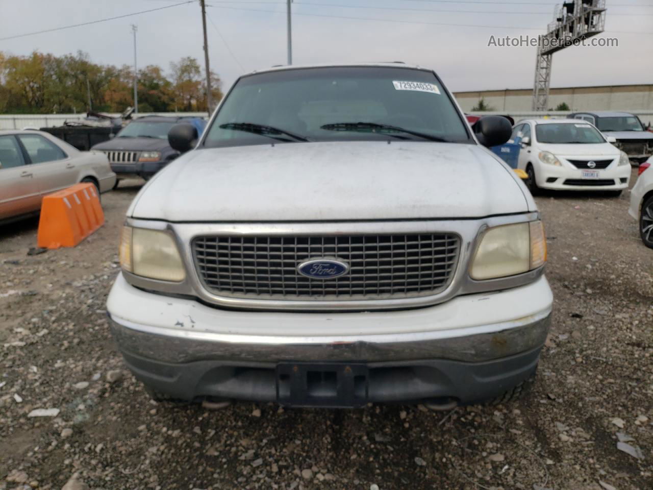 2000 Ford Expedition Xlt Белый vin: 1FMPU16L6YLA19474