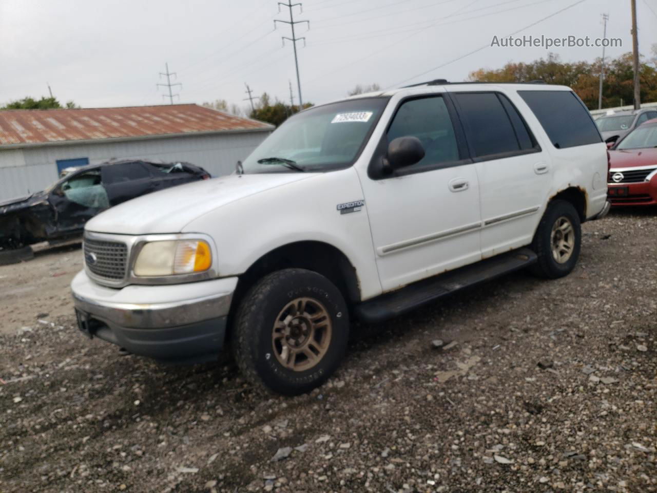 2000 Ford Expedition Xlt Белый vin: 1FMPU16L6YLA19474