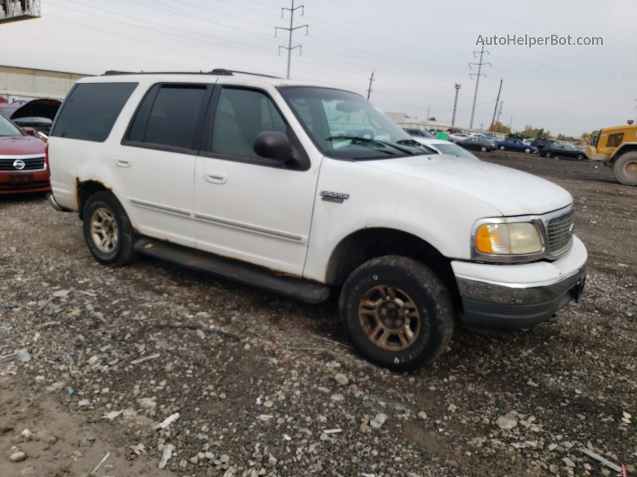 2000 Ford Expedition Xlt Белый vin: 1FMPU16L6YLA19474