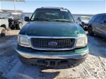 2000 Ford Expedition Xlt Green vin: 1FMPU16L6YLA27090