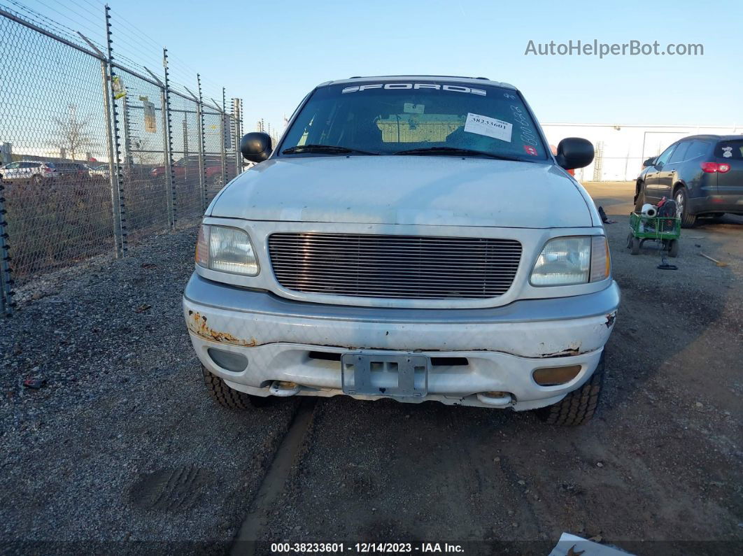 2000 Ford Expedition Xlt White vin: 1FMPU16L6YLB00622