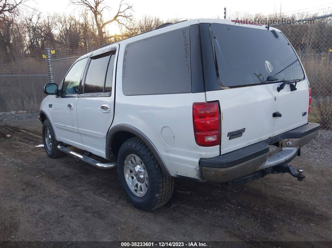 2000 Ford Expedition Xlt White vin: 1FMPU16L6YLB00622