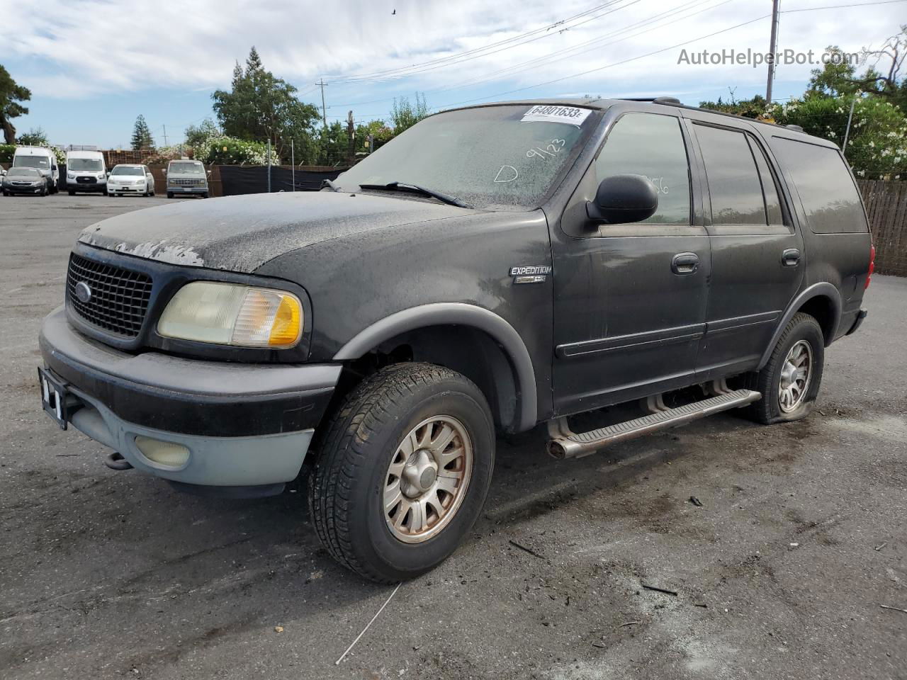 2001 Ford Expedition Xlt Black vin: 1FMPU16L71LB60107