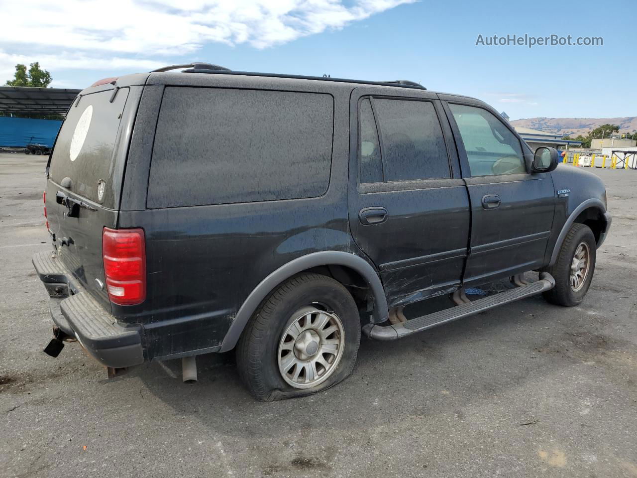 2001 Ford Expedition Xlt Black vin: 1FMPU16L71LB60107