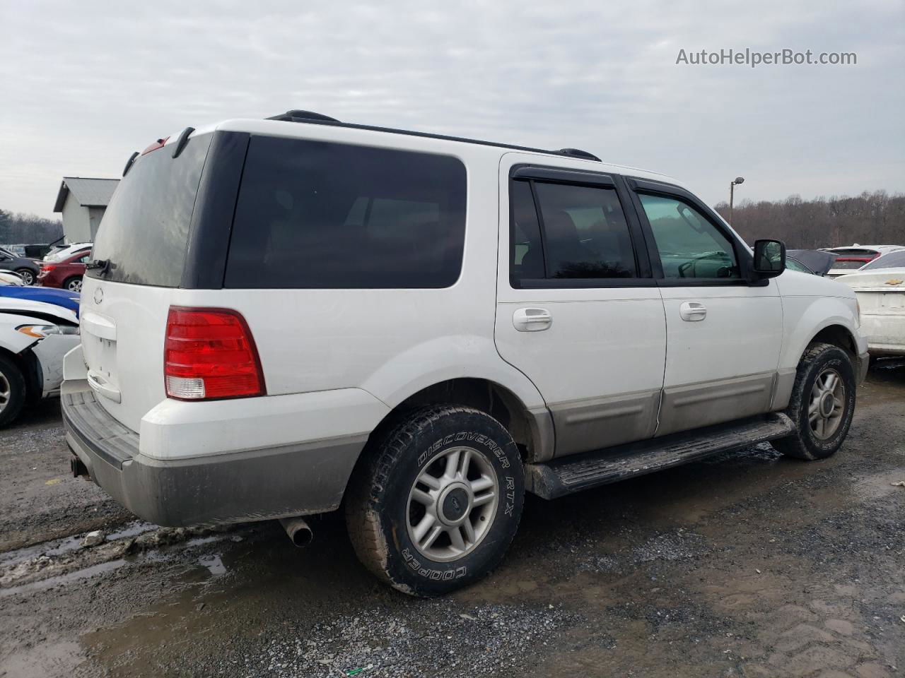 2003 Ford Expedition Xlt White vin: 1FMPU16L73LB28163