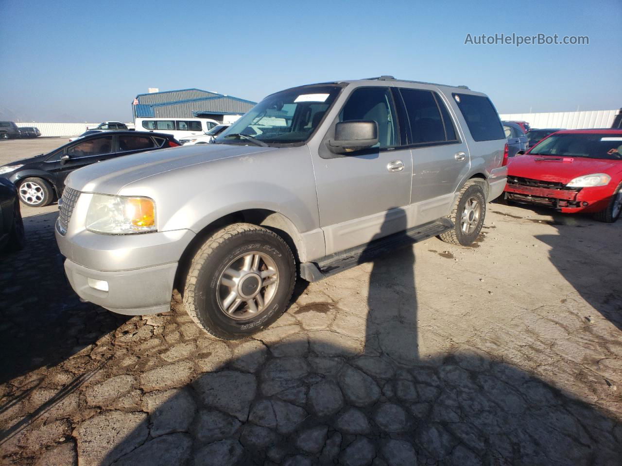 2003 Ford Expedition Xlt Silver vin: 1FMPU16L83LB37244