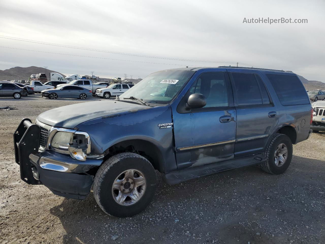 2000 Ford Expedition Xlt Синий vin: 1FMPU16L8YLA19640