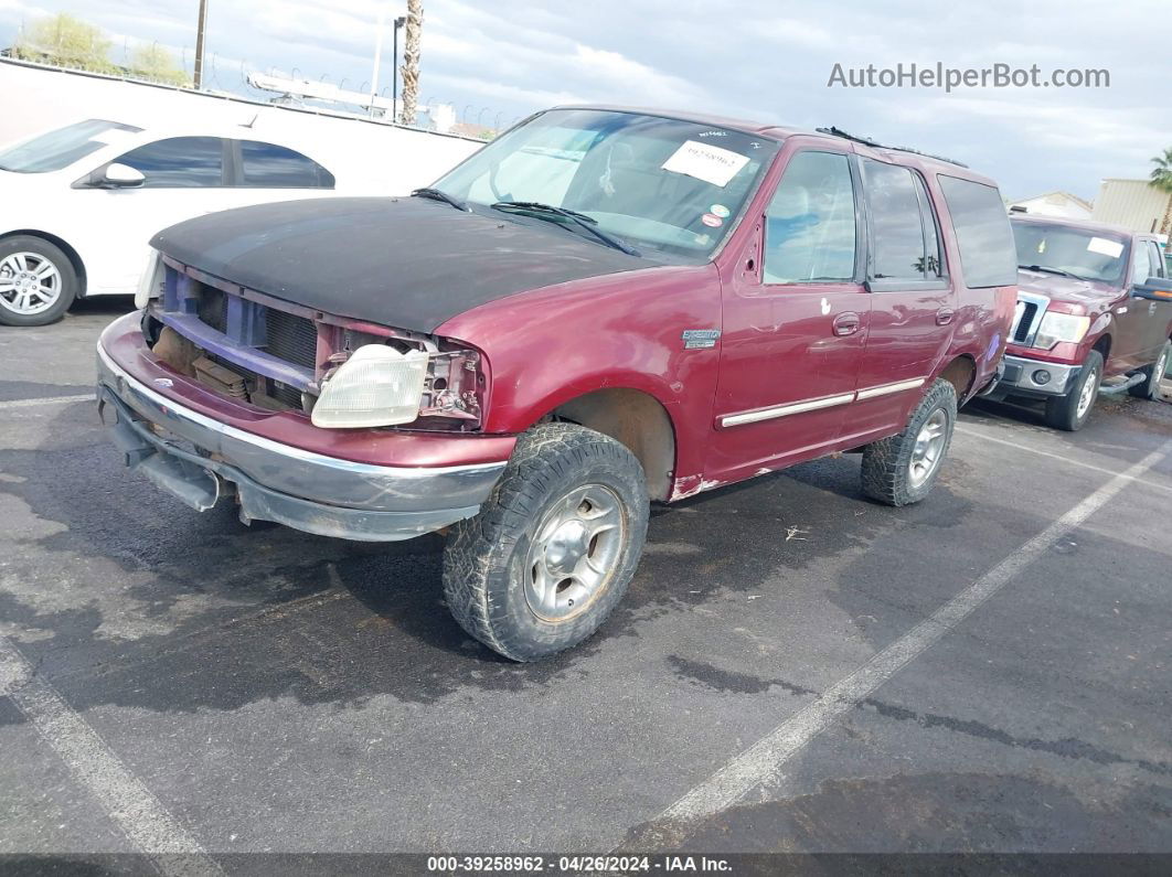 2000 Ford Expedition Xlt Бордовый vin: 1FMPU16L8YLC07025