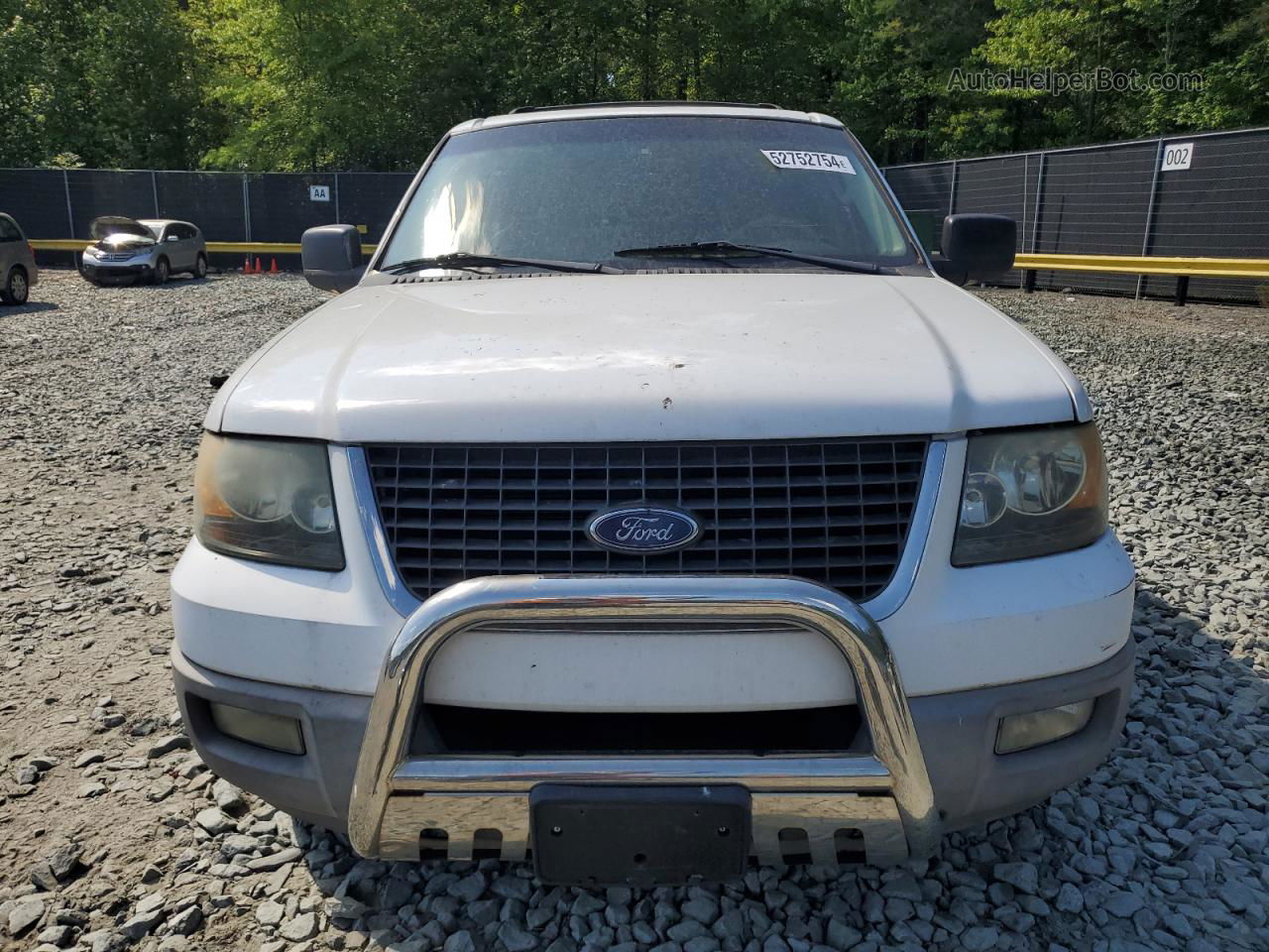 2003 Ford Expedition Xlt White vin: 1FMPU16L93LB29833