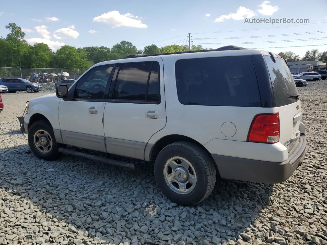 2003 Ford Expedition Xlt Белый vin: 1FMPU16L93LB29833