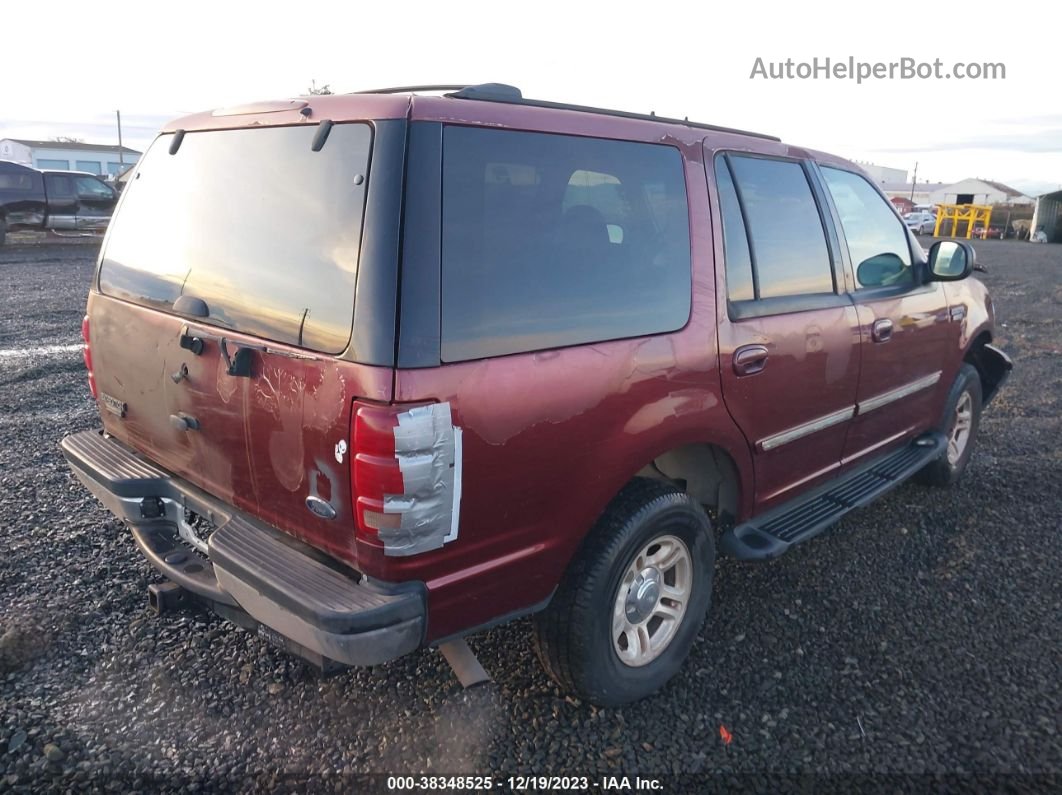 2001 Ford Expedition Xlt Red vin: 1FMPU16LX1LB52034