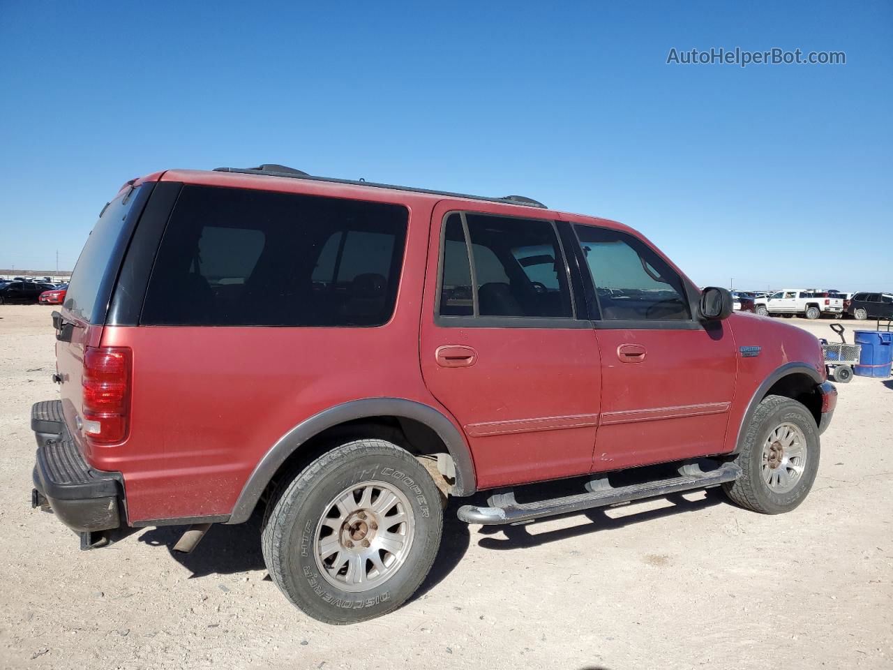 2000 Ford Expedition Xlt Красный vin: 1FMPU16LXYLC48353