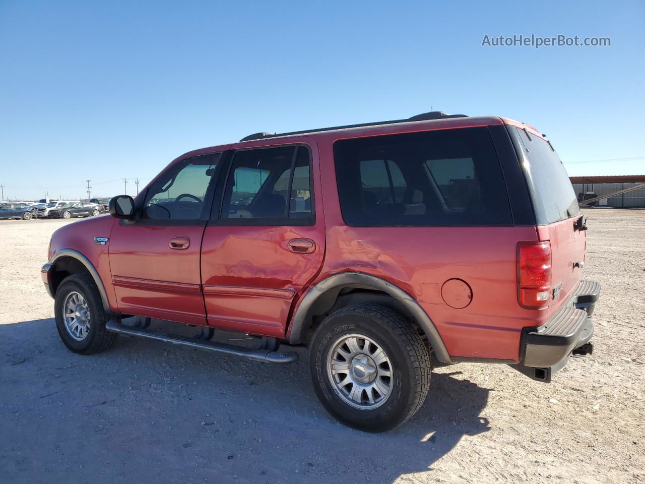 2000 Ford Expedition Xlt Красный vin: 1FMPU16LXYLC48353