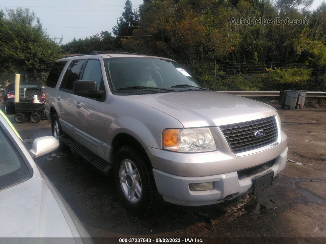 2003 Ford Expedition Xlt Silver vin: 1FMPU16W03LB49298
