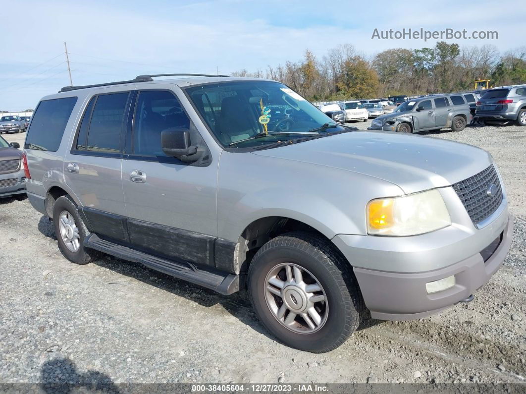 2003 Ford Expedition Xlt Silver vin: 1FMPU16WX3LC26274