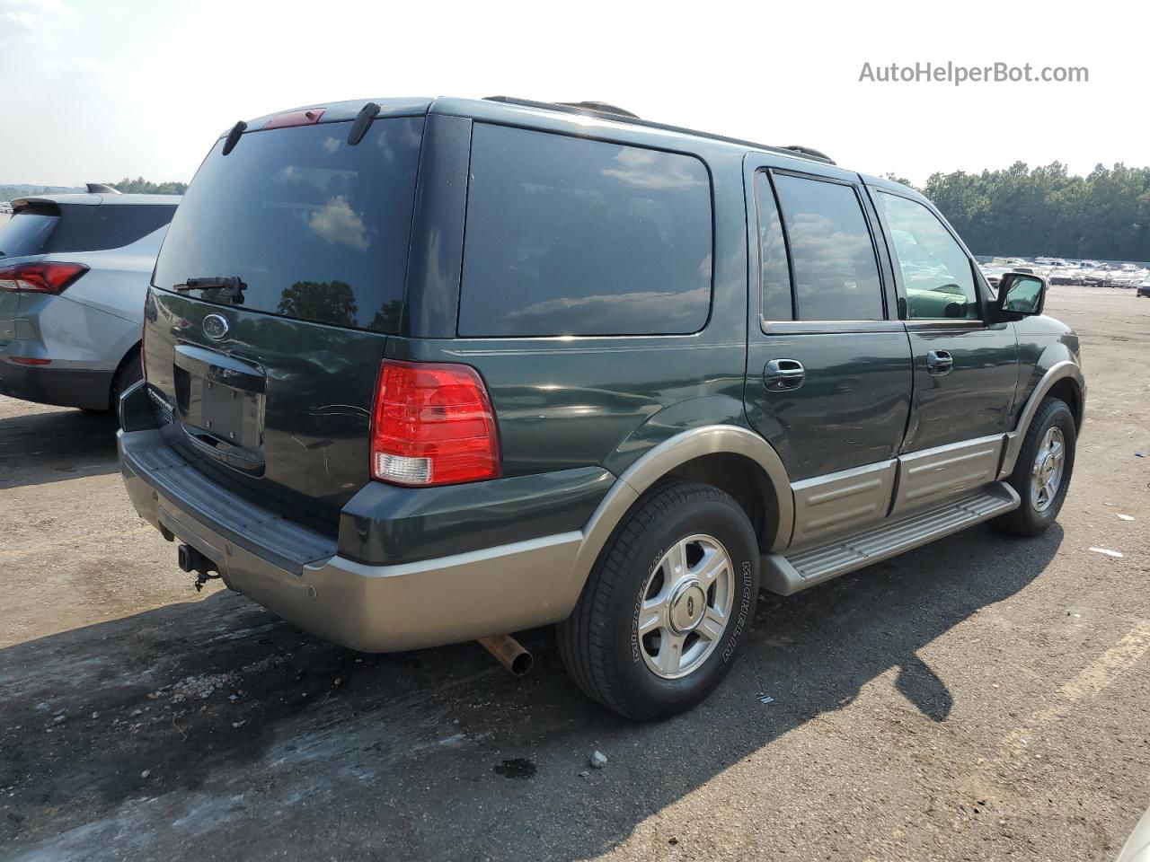 2003 Ford Expedition Eddie Bauer Зеленый vin: 1FMPU17L03LB97730