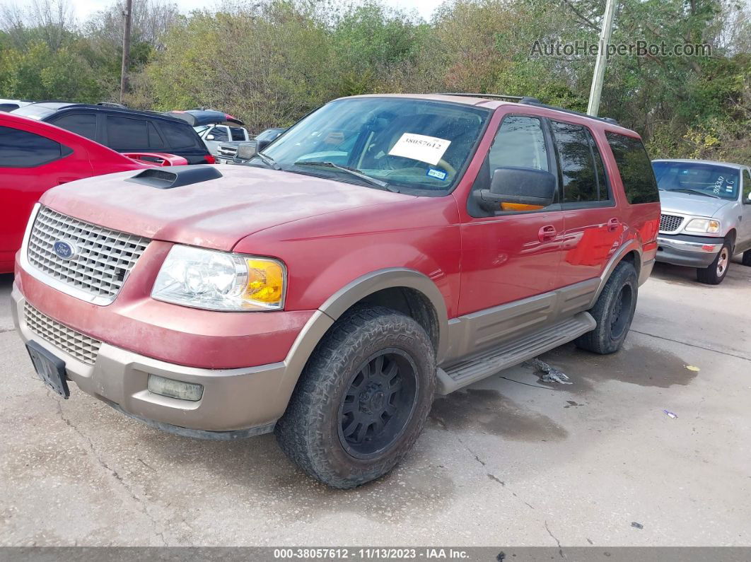 2003 Ford Expedition Eddie Bauer Red vin: 1FMPU17L33LC47990