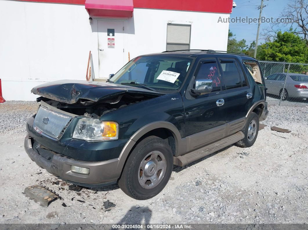 2003 Ford Expedition Eddie Bauer Green vin: 1FMPU17L43LC23097