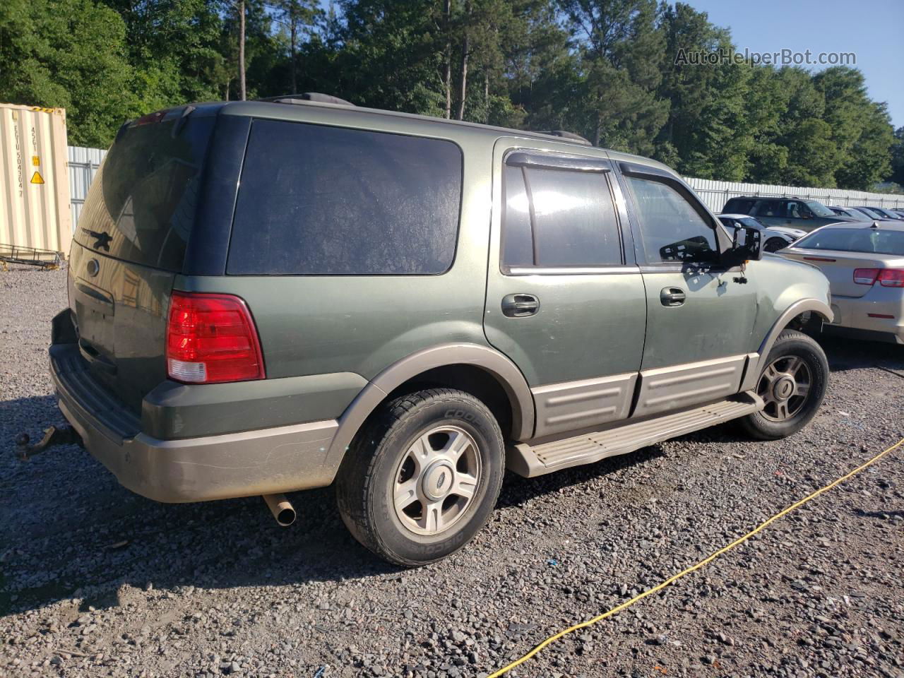 2003 Ford Expedition Eddie Bauer Teal vin: 1FMPU17L73LC53419