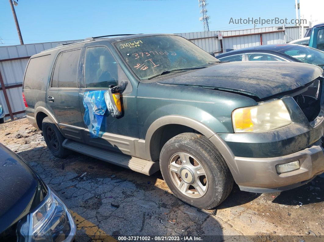 2003 Ford Expedition Eddie Bauer Green vin: 1FMPU17L93LB71305