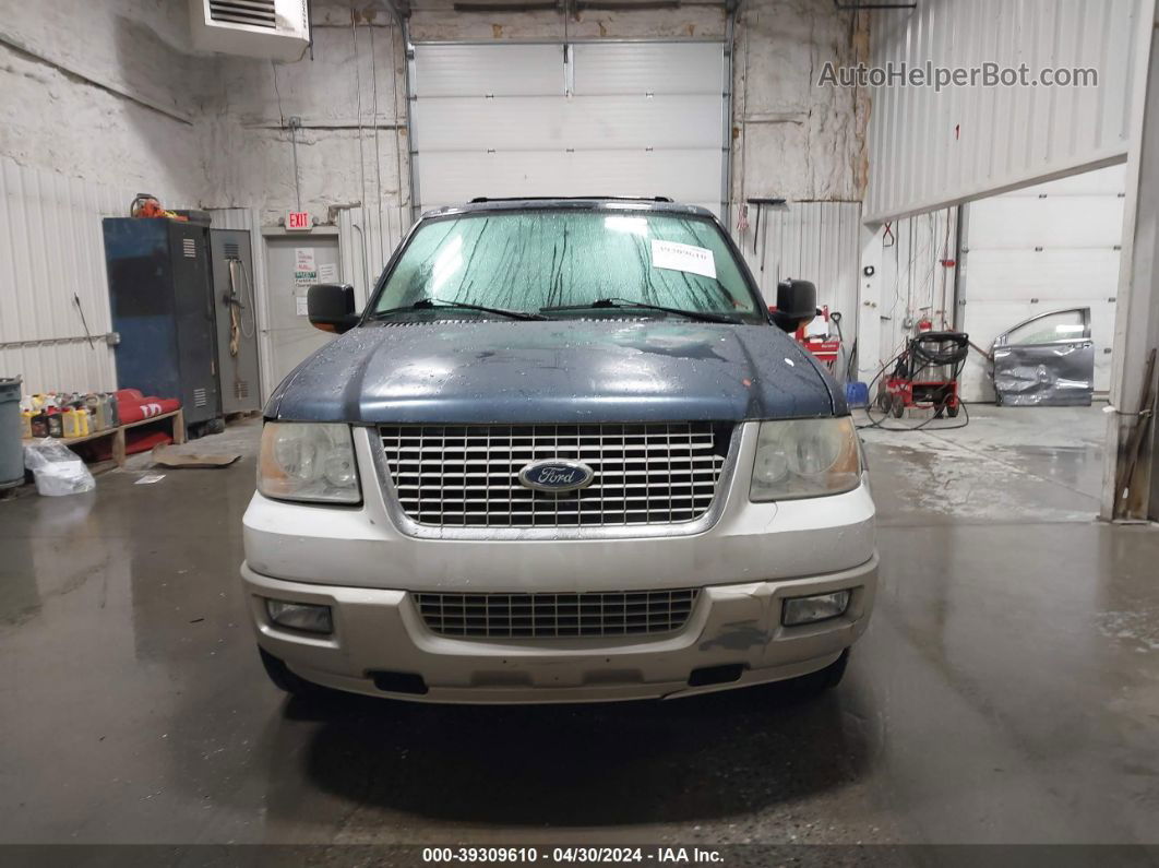 2003 Ford Expedition Eddie Bauer Blue vin: 1FMPU17L93LB94227