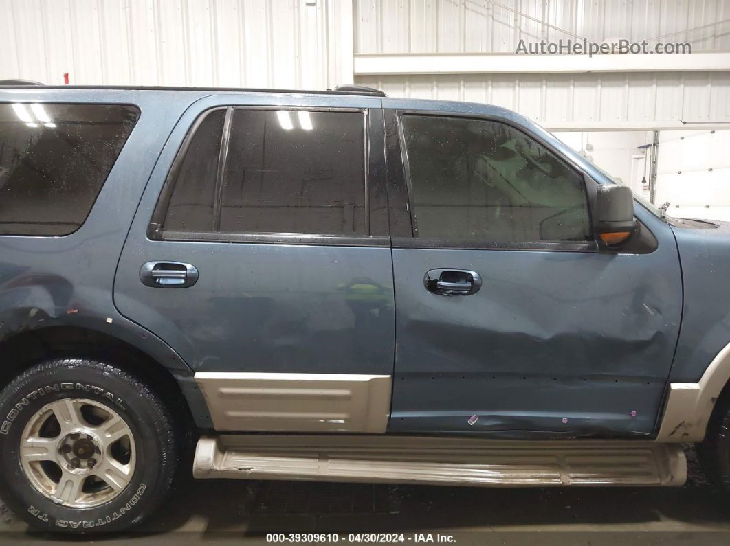 2003 Ford Expedition Eddie Bauer Blue vin: 1FMPU17L93LB94227