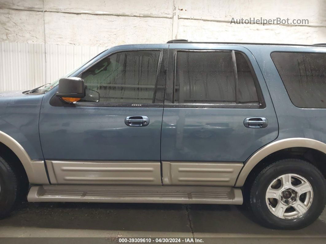 2003 Ford Expedition Eddie Bauer Blue vin: 1FMPU17L93LB94227