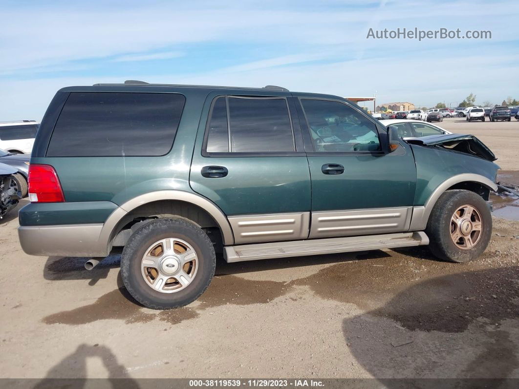 2003 Ford Expedition Eddie Bauer Green vin: 1FMPU17L93LC11852