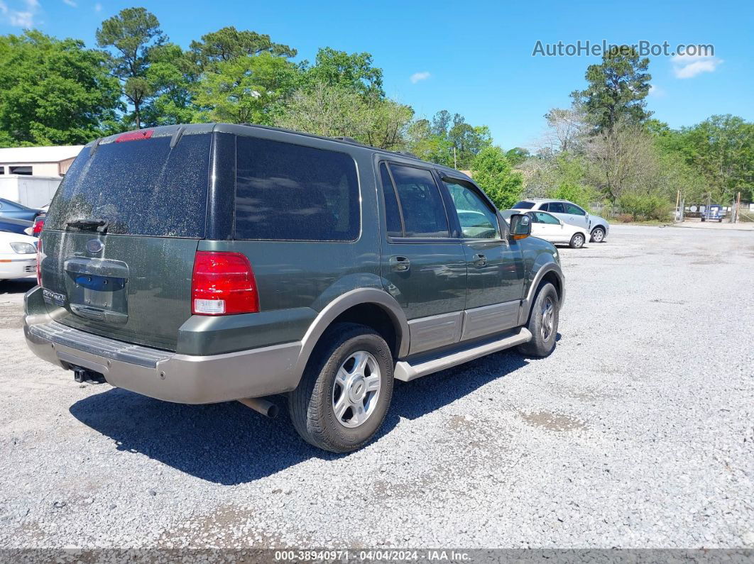 2003 Ford Expedition Eddie Bauer Зеленый vin: 1FMPU17LX3LC51700