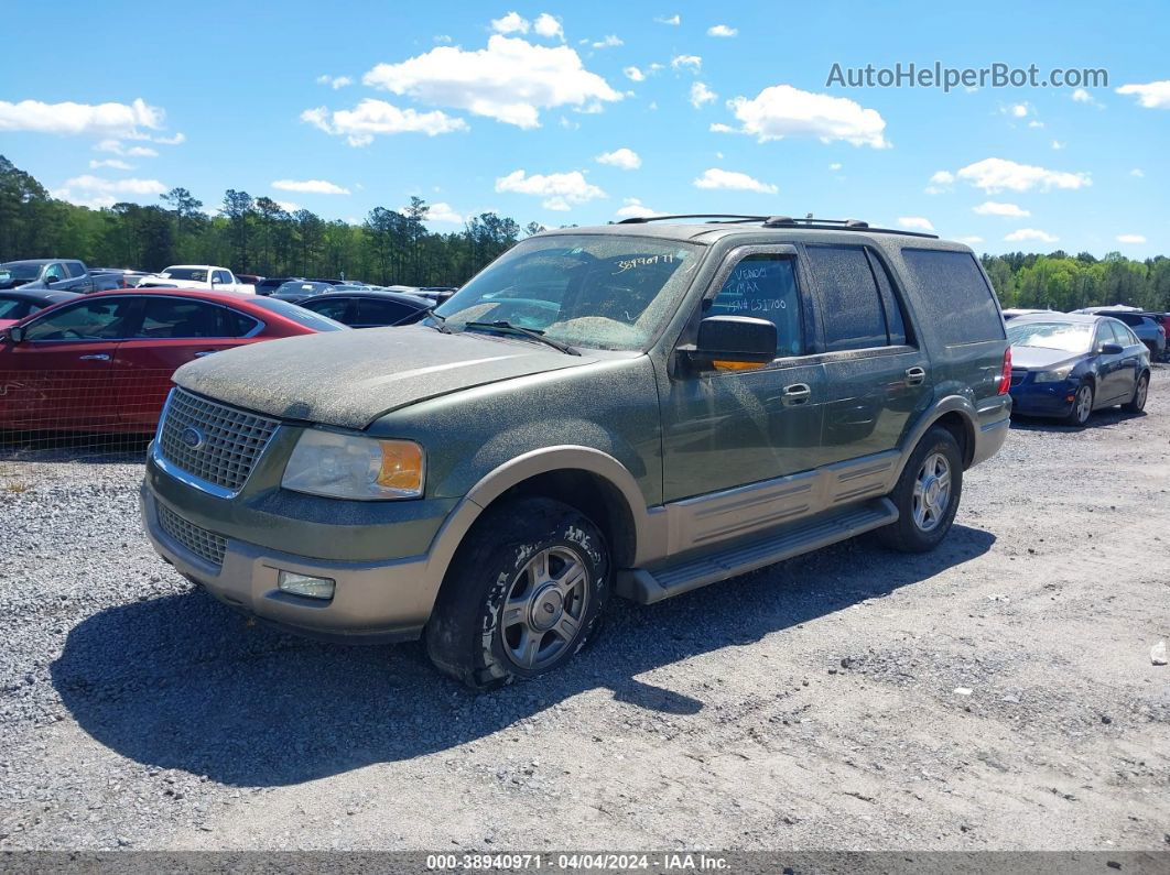 2003 Ford Expedition Eddie Bauer Зеленый vin: 1FMPU17LX3LC51700