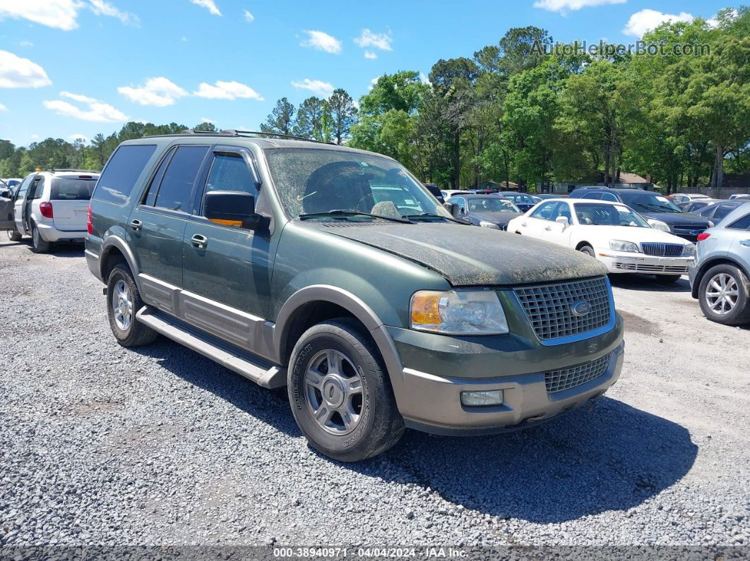 2003 Ford Expedition Eddie Bauer Green vin: 1FMPU17LX3LC51700