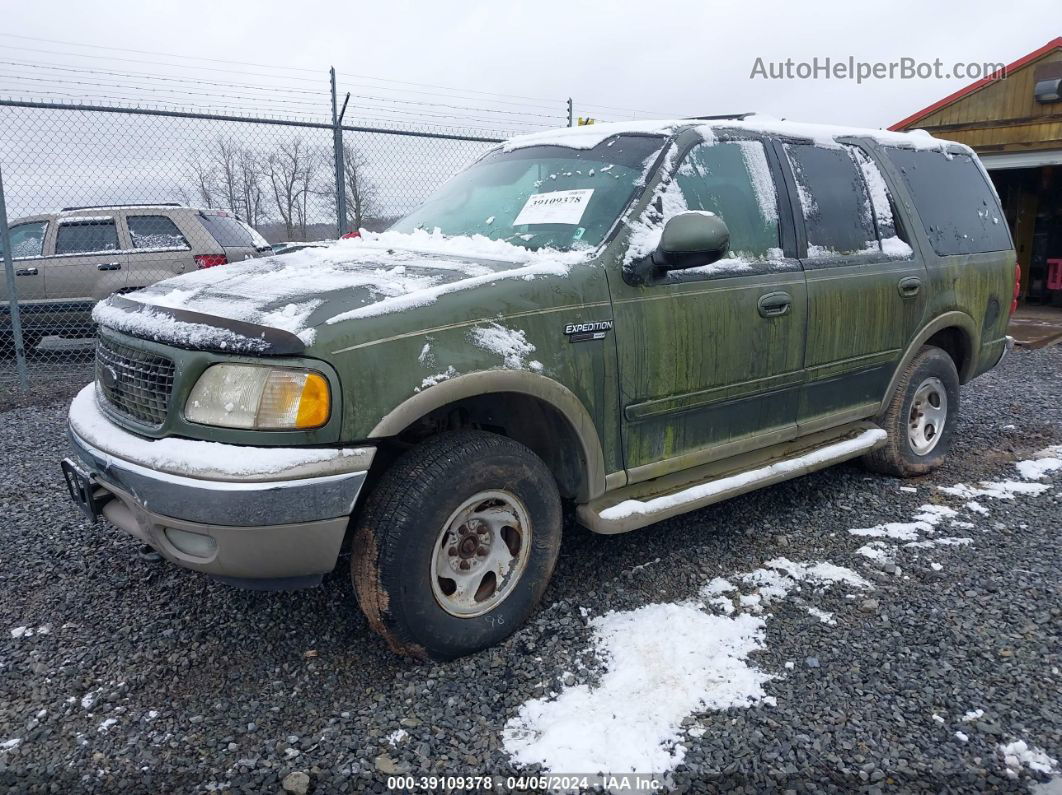 2000 Ford Expedition Eddie Bauer Зеленый vin: 1FMPU18L0YLA46781