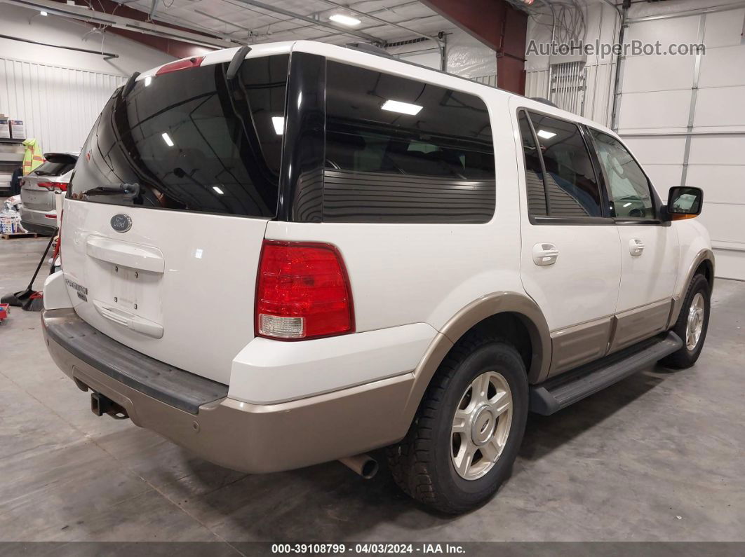 2003 Ford Expedition Eddie Bauer White vin: 1FMPU18L13LB08830