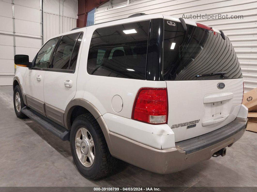 2003 Ford Expedition Eddie Bauer White vin: 1FMPU18L13LB08830