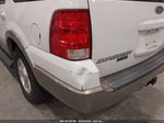 2003 Ford Expedition Eddie Bauer White vin: 1FMPU18L13LB08830