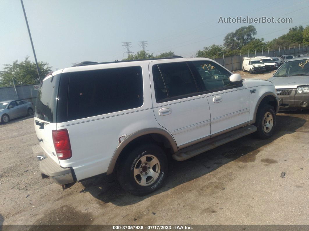 2000 Ford Expedition Eddie Bauer White vin: 1FMPU18L1YLB00962