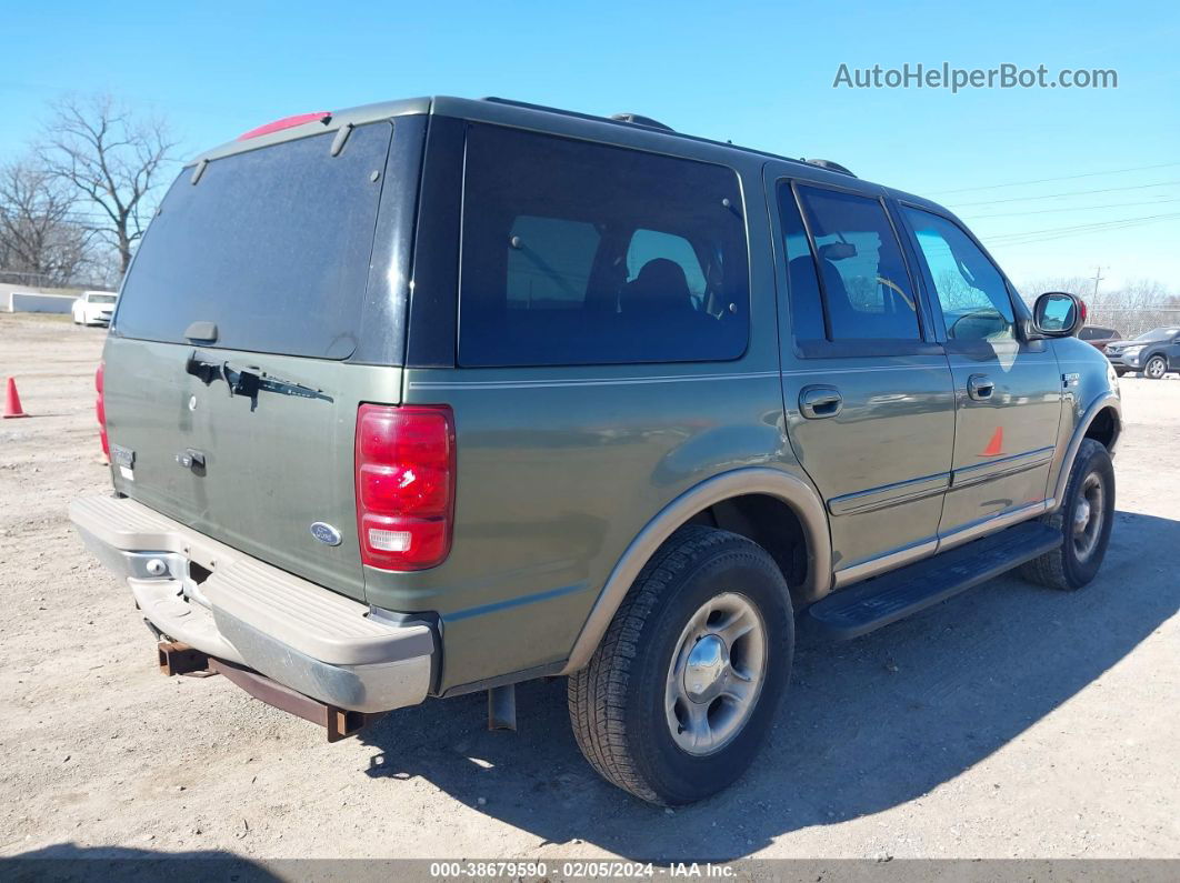 2000 Ford Expedition Eddie Bauer Зеленый vin: 1FMPU18L1YLB07166