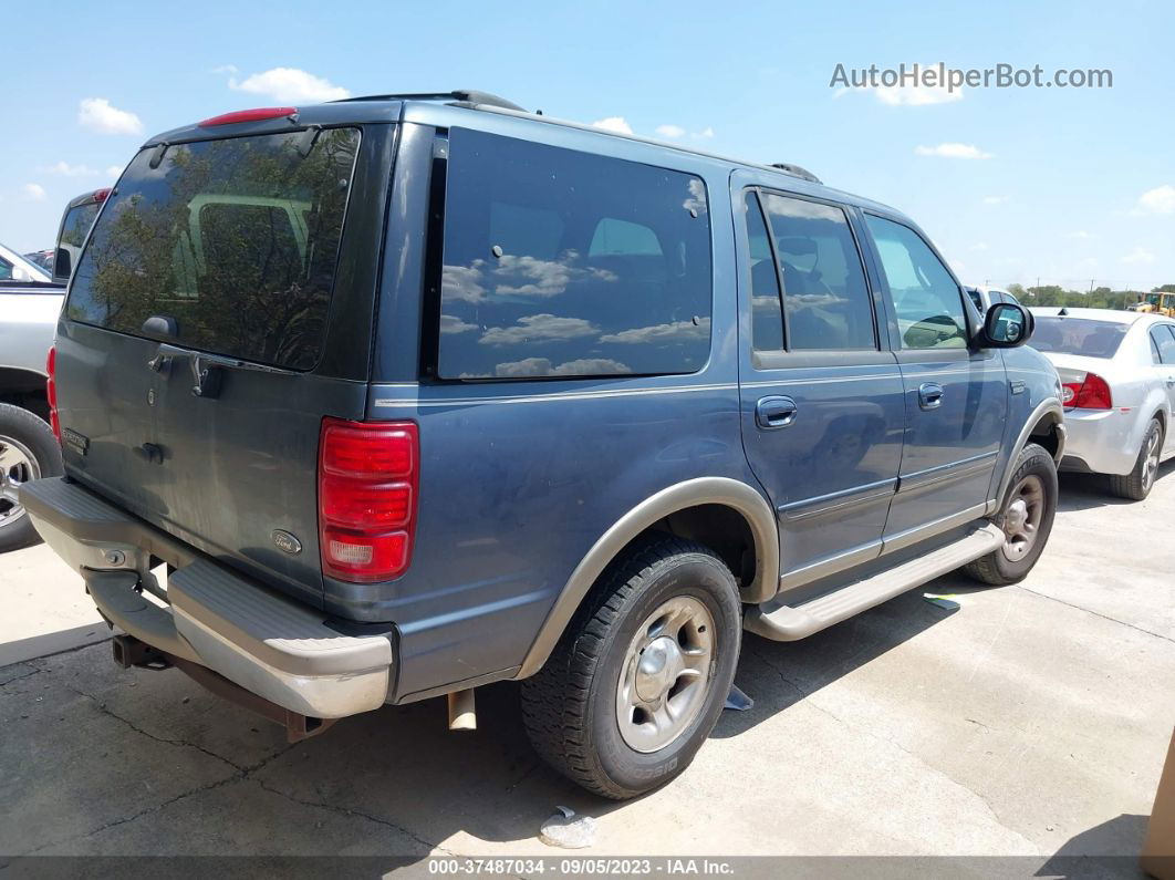 2000 Ford Expedition Eddie Bauer Blue vin: 1FMPU18L1YLC09387