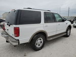 2000 Ford Expedition Eddie Bauer White vin: 1FMPU18L1YLC42664