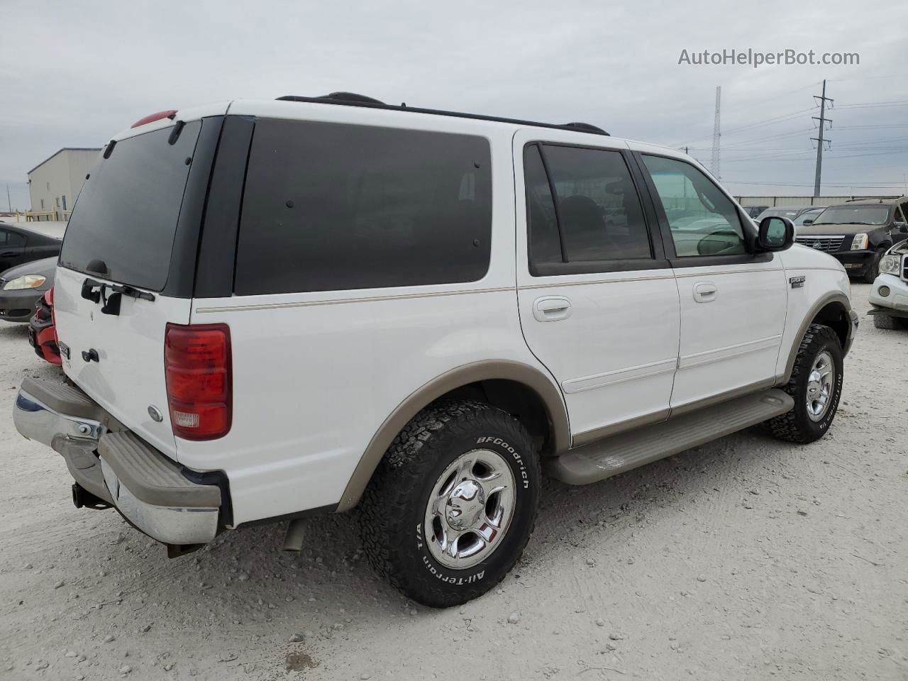 2000 Ford Expedition Eddie Bauer Белый vin: 1FMPU18L1YLC42664