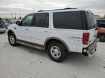 2000 Ford Expedition Eddie Bauer White vin: 1FMPU18L1YLC42664