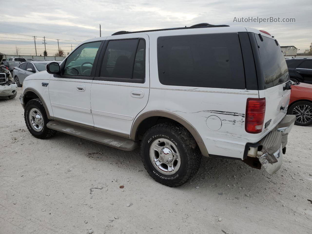 2000 Ford Expedition Eddie Bauer Белый vin: 1FMPU18L1YLC42664