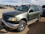 2000 Ford Expedition Eddie Bauer Green vin: 1FMPU18L1YLC45922