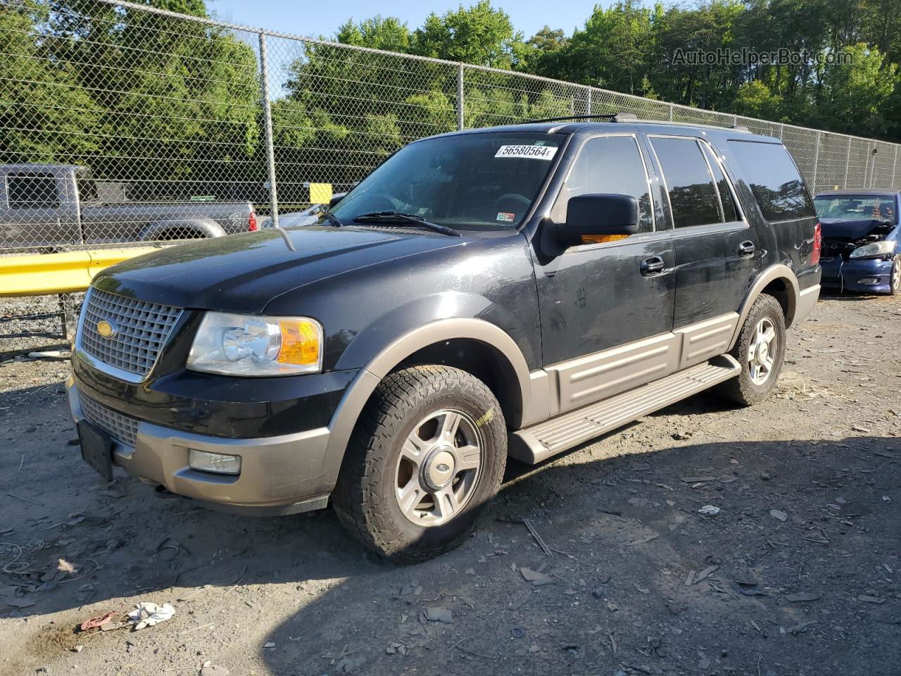 2003 Ford Expedition Eddie Bauer Черный vin: 1FMPU18L23LB91653