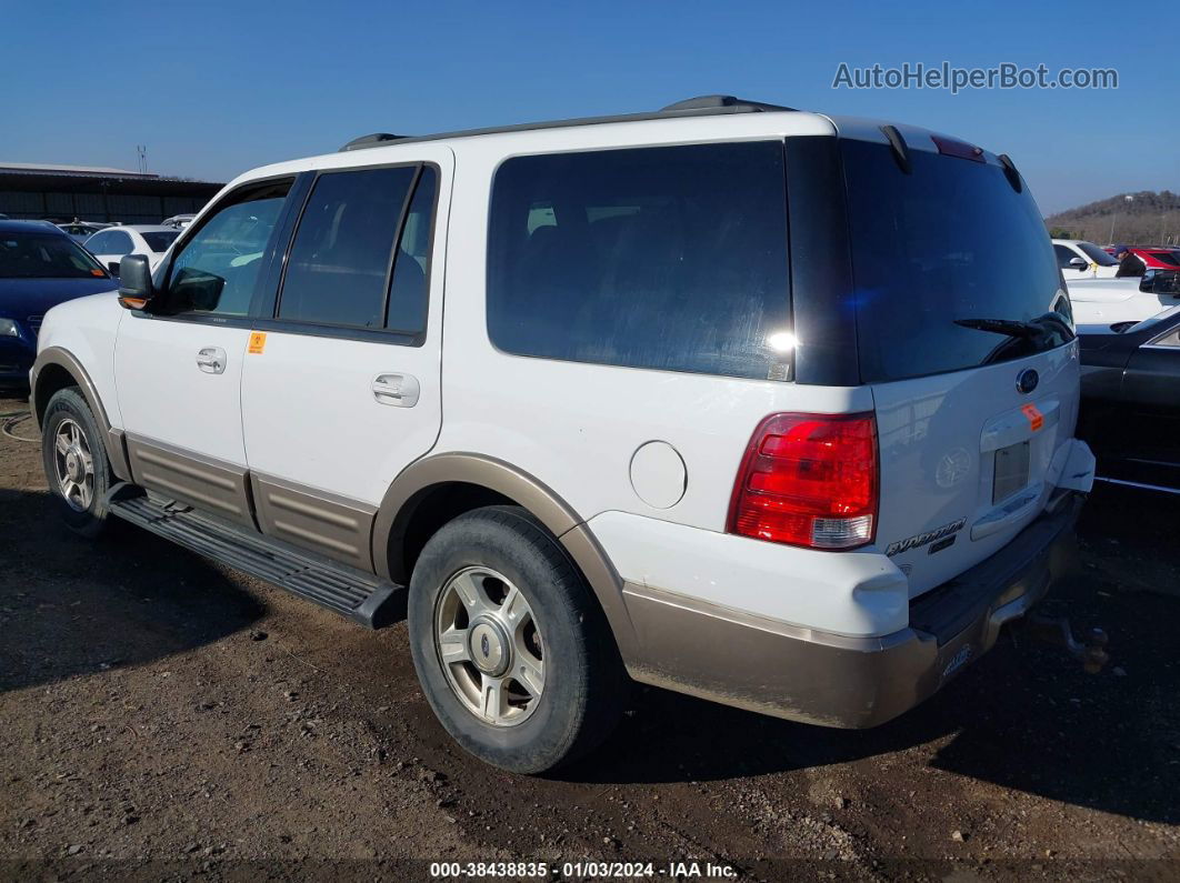 2003 Ford Expedition Eddie Bauer White vin: 1FMPU18L33LB37794