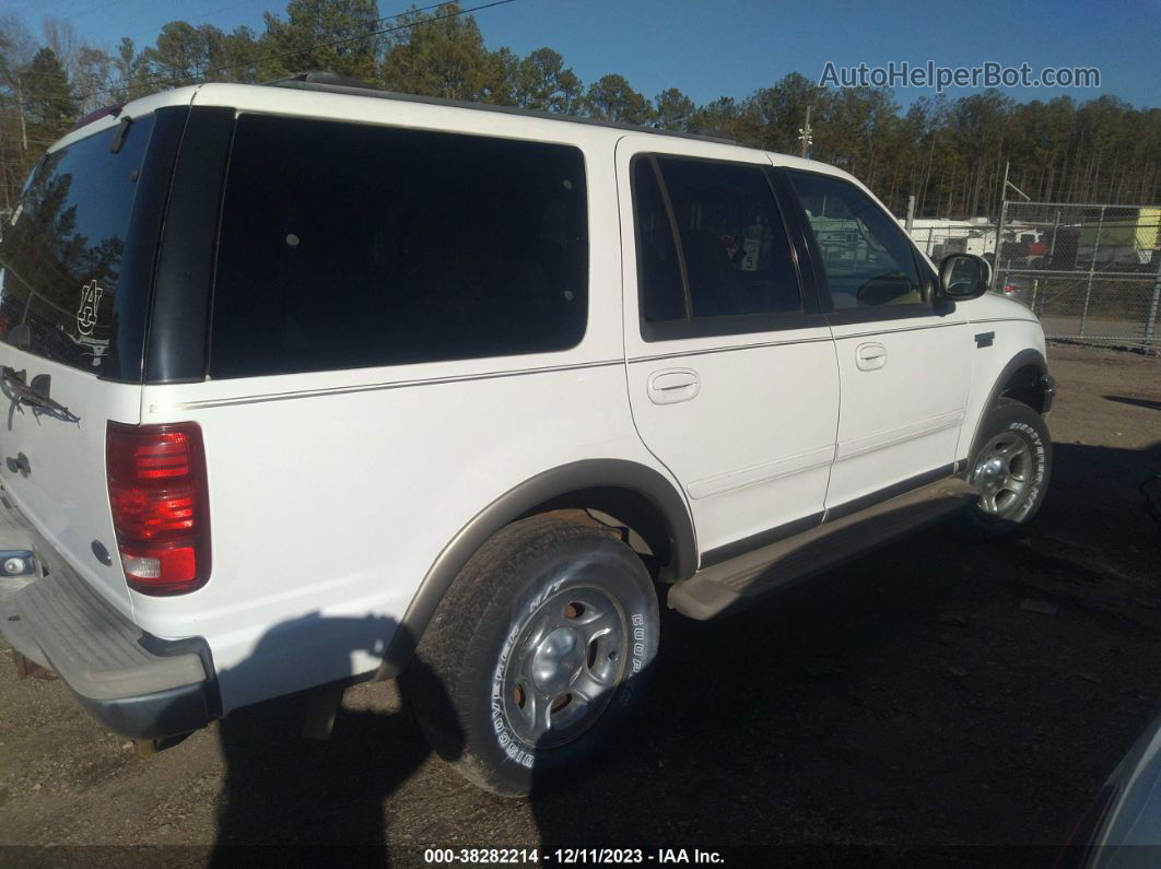 2000 Ford Expedition Eddie Bauer White vin: 1FMPU18L3YLB00624