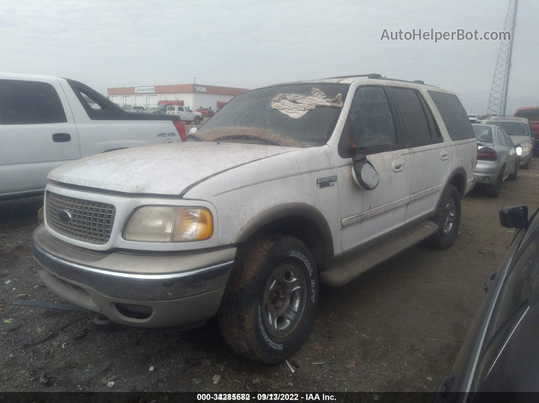 2001 Ford Expedition Eddie Bauer White vin: 1FMPU18L51LA65932